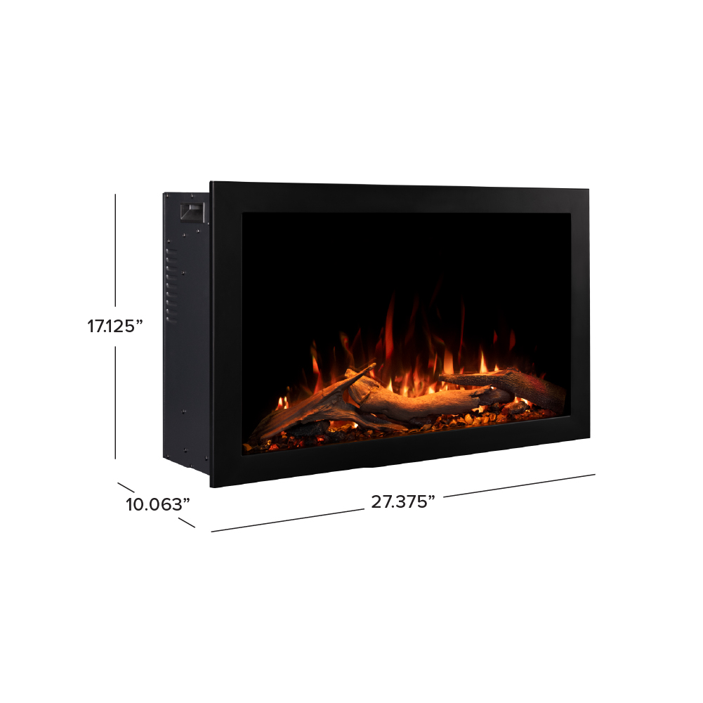 Highmark Traditional Built-in Electric Fireplace line art