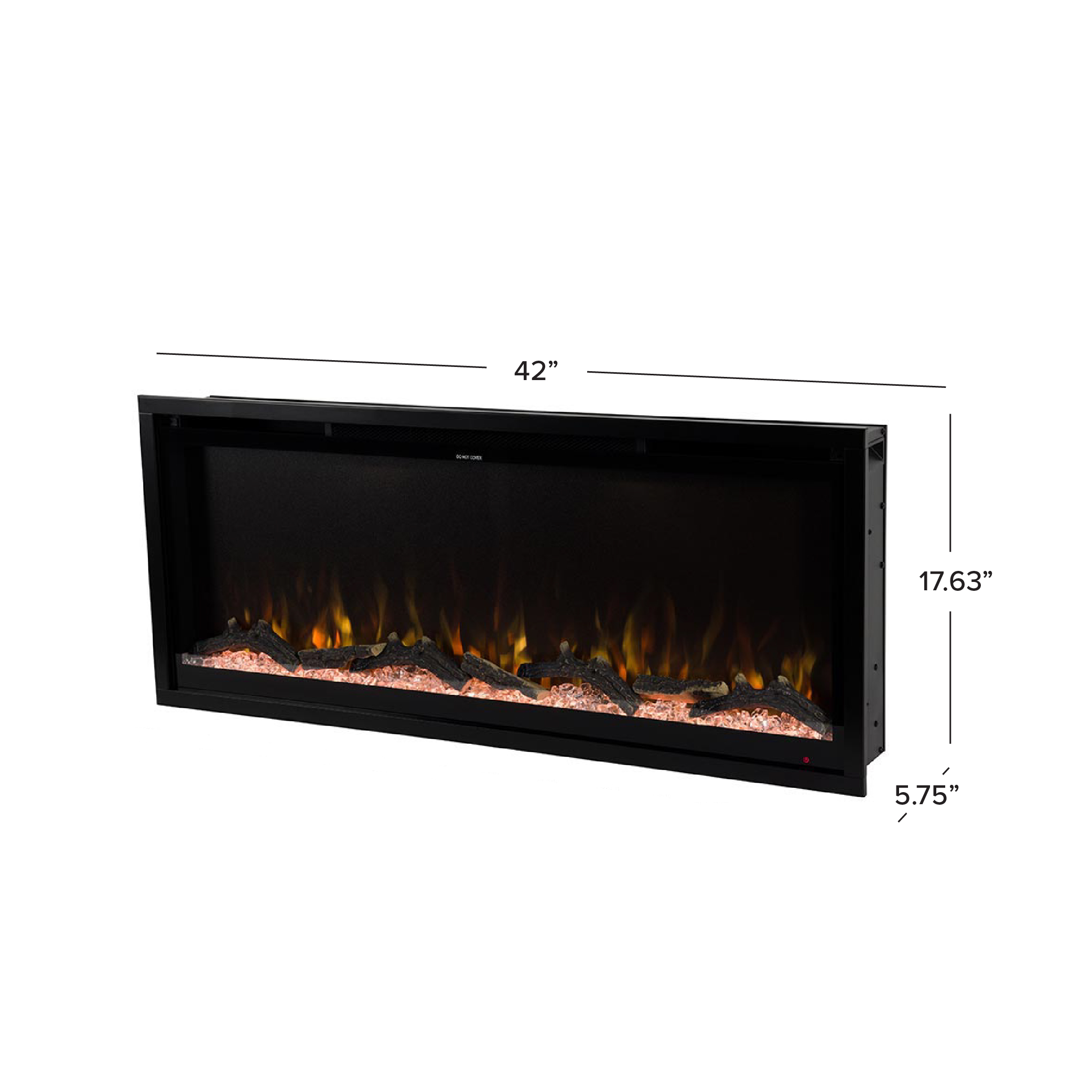 Aerus Linear Electric Fireplace line art